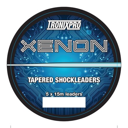 Tronixpro Xenon Tapered Leaders Clear 15m (5 sztuk)