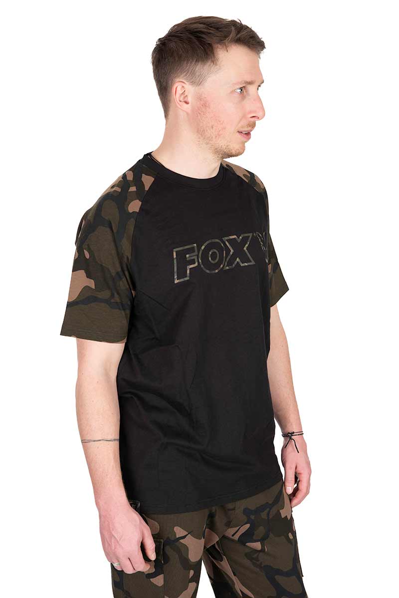 Fox Black/Camo Outline T-shirt