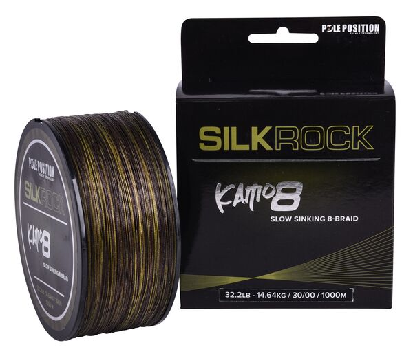 Plecionka Karpiowa Pole Position Silkrock Kamo8 Braid 0.33mm (1000m)