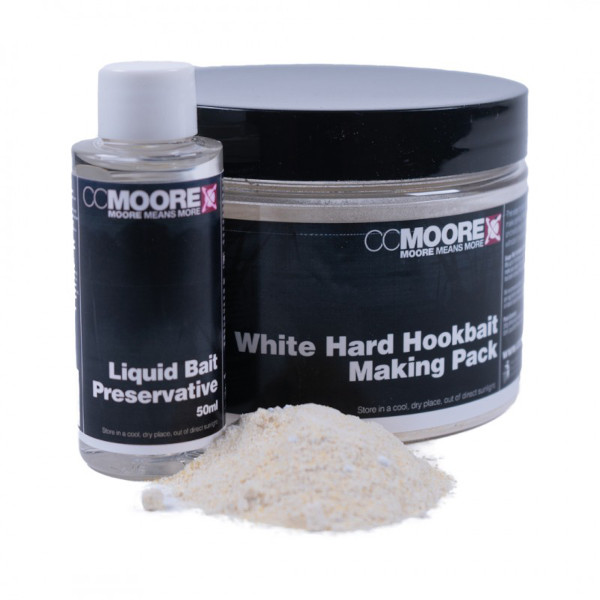 CC Moore Hard Hookbait Making Pack - Natural White