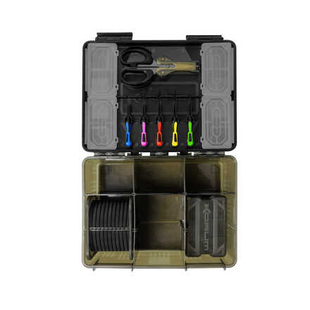 Korum Tackle Blox Fully Loaded Tacklebox (z 8 elementami)