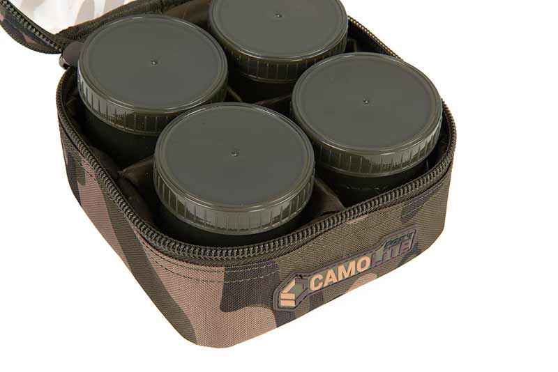 Fox Camolite 6 Pot Hookbait Case (Incl. 6 Pojemników)