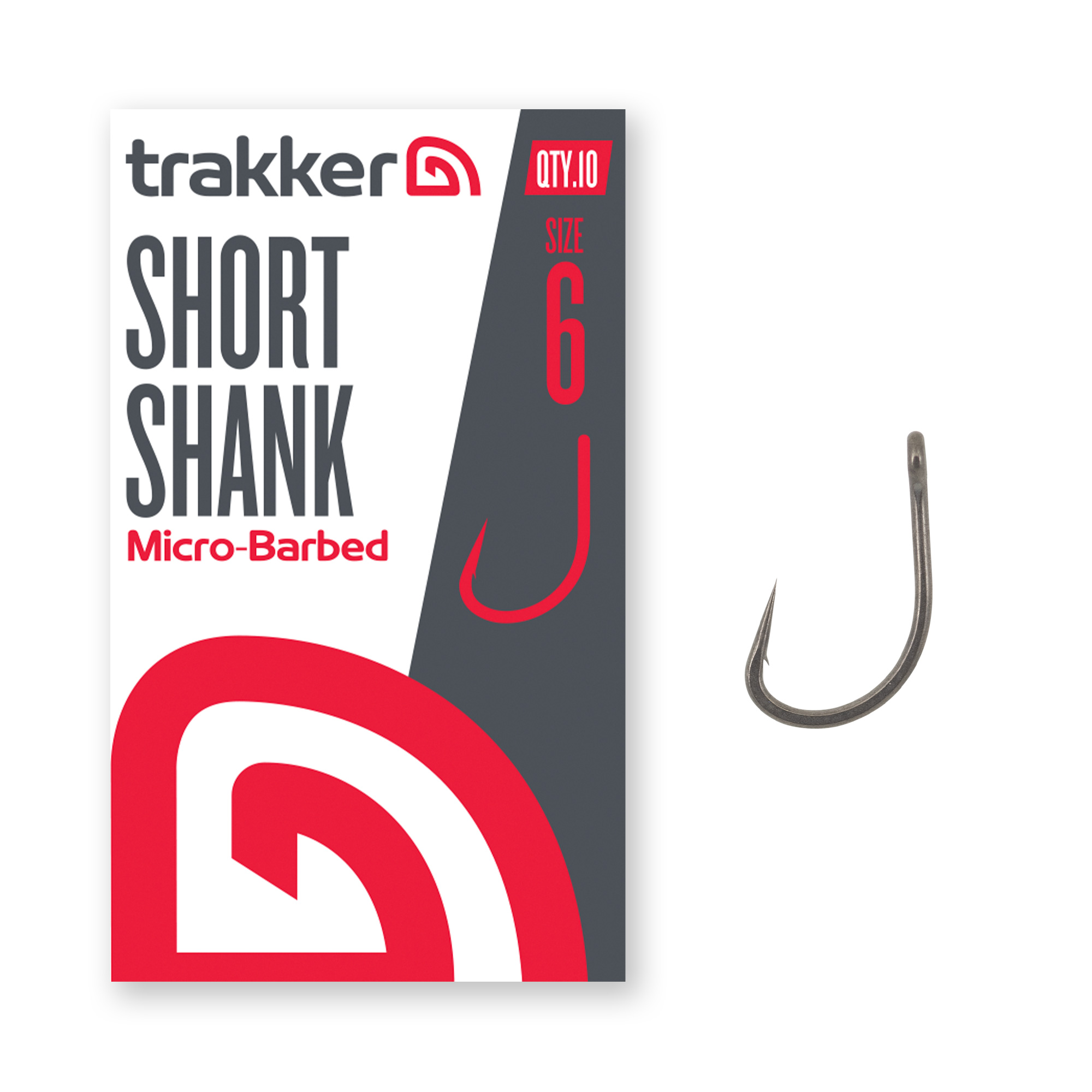 Trakker Short Shank Hooks Barbless (10 sztuk)