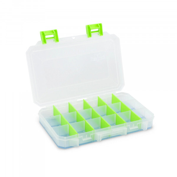 Lure Lock Box Clear/Green TakLogic Ocean Blue - Medium