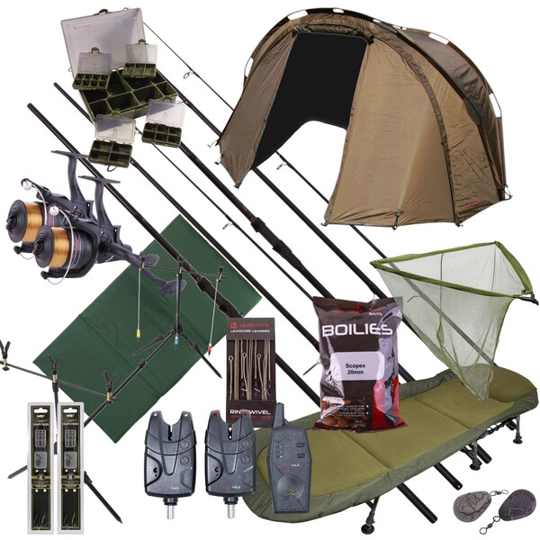 Ultimate Mega Complete Carp Night Fishing Set