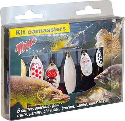 Mepps Predator Kit Spinners (6 Sztuk)