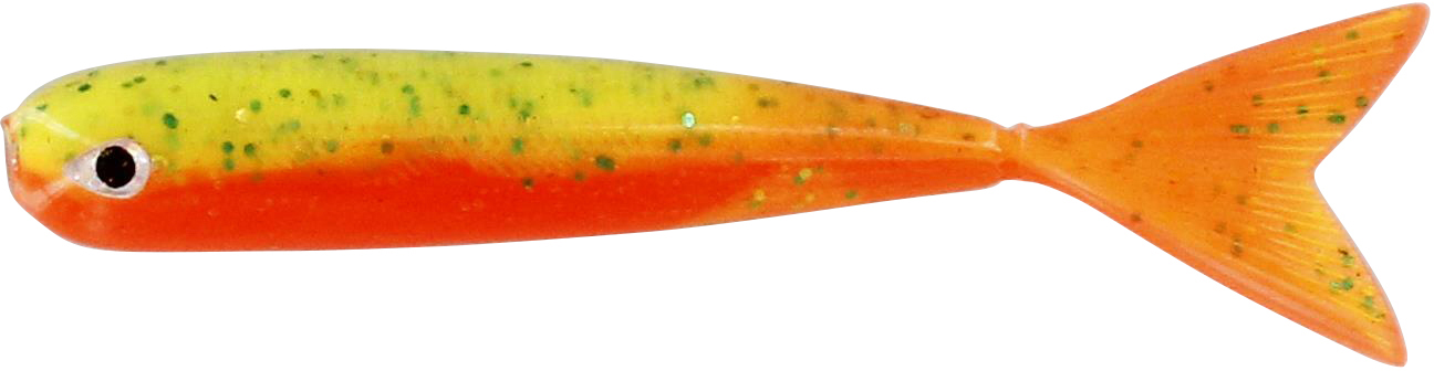 Westin Megateez V-Tail Shad 5cm (8 sztuk) - Green Tomato