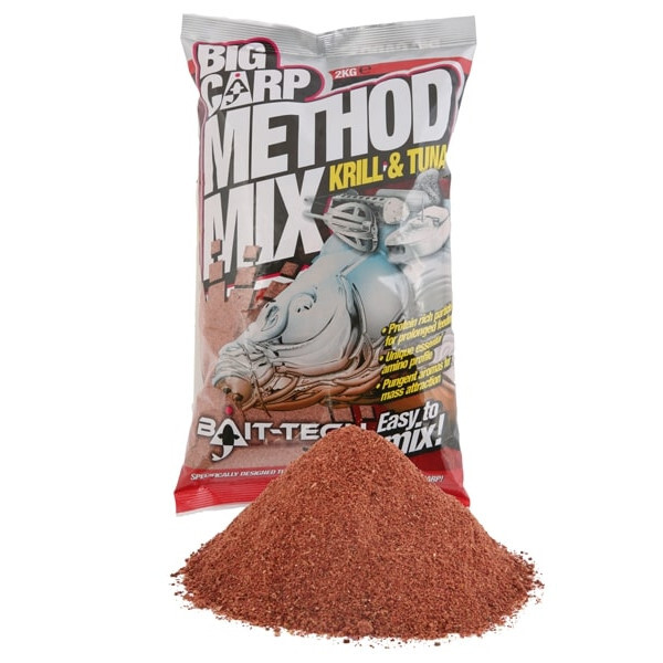 Zanęta Bait-Tech Big Carp Method Mix (2kg) - Krill & Tuna