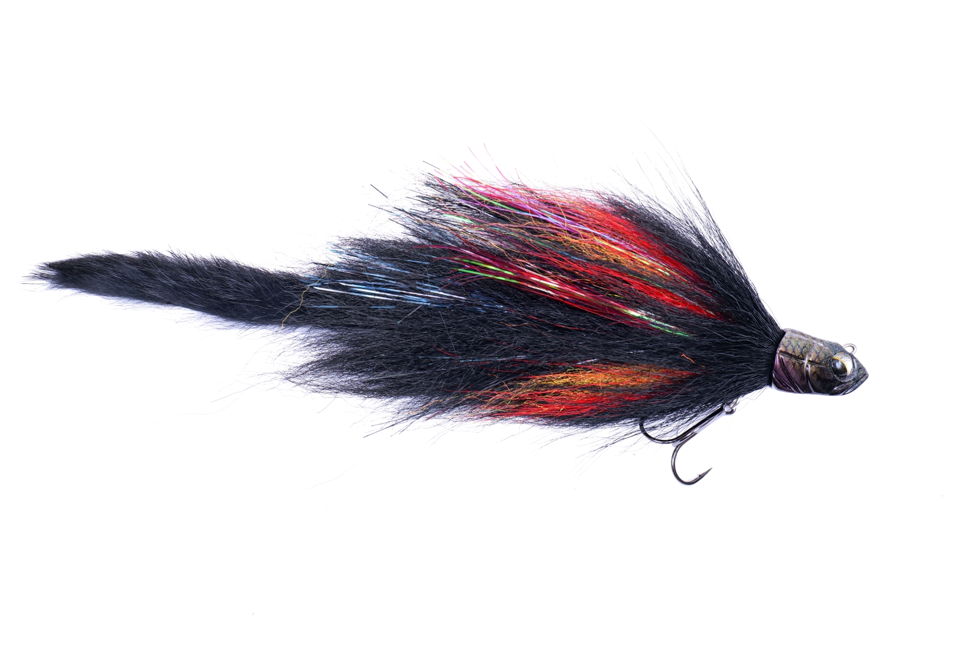 BIM Tackle Crazy Rabbit Streamer Bezołowiowy 29cm (33g) - Deep Red