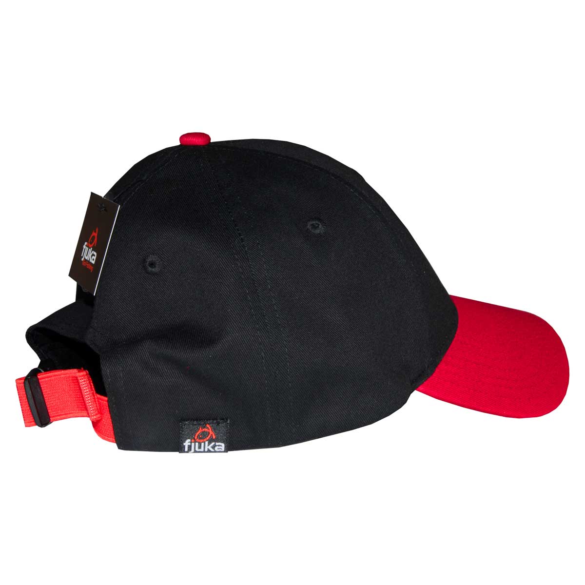 Fjuka Red & Black Cap