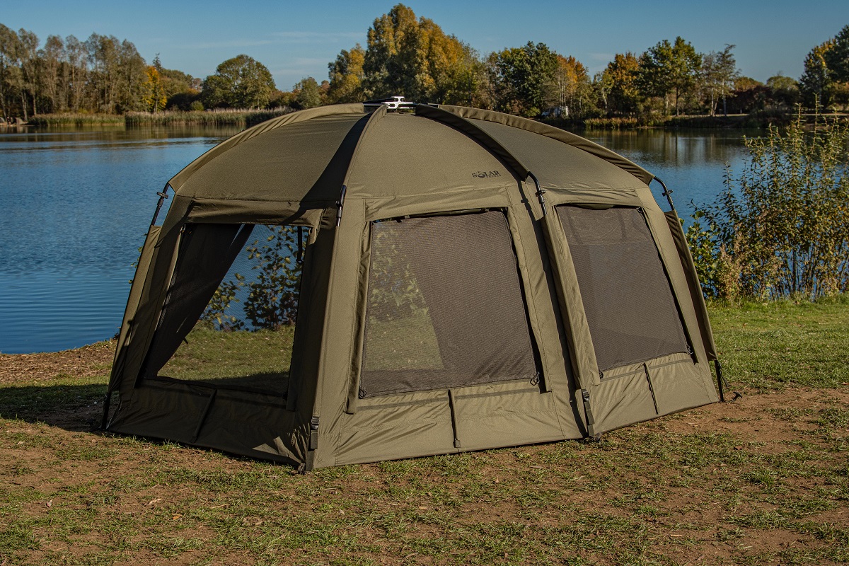 Solar SP Uni Spider Bivvy Bundle (Namiot z Panelem Przednim i Podłogą na Zamek)