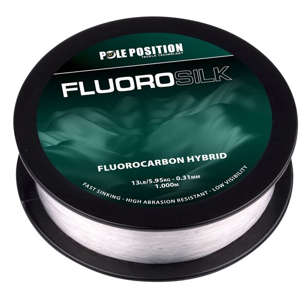 Żyłka Fluorocarbonowa Pole Position Fluorosilk Hybrid 1000m