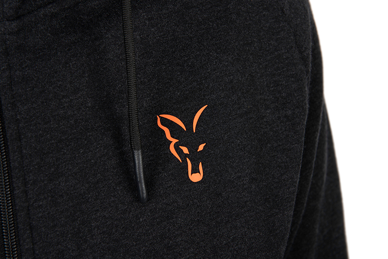 Bluza Wędkarska Fox Collection LW Hoody Black & Orange