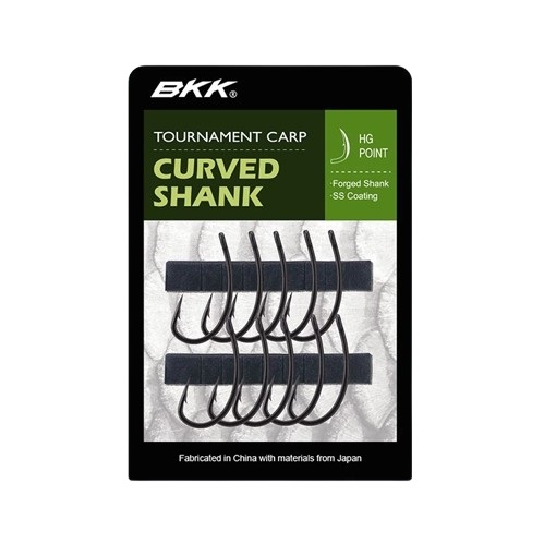 Haczyki Karpiowe BKK Curved Shank (10pcs)