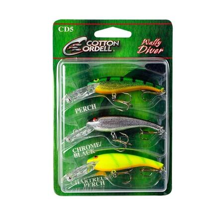 Cotton Cordell 3 Pack Wally Diver Triple Threat