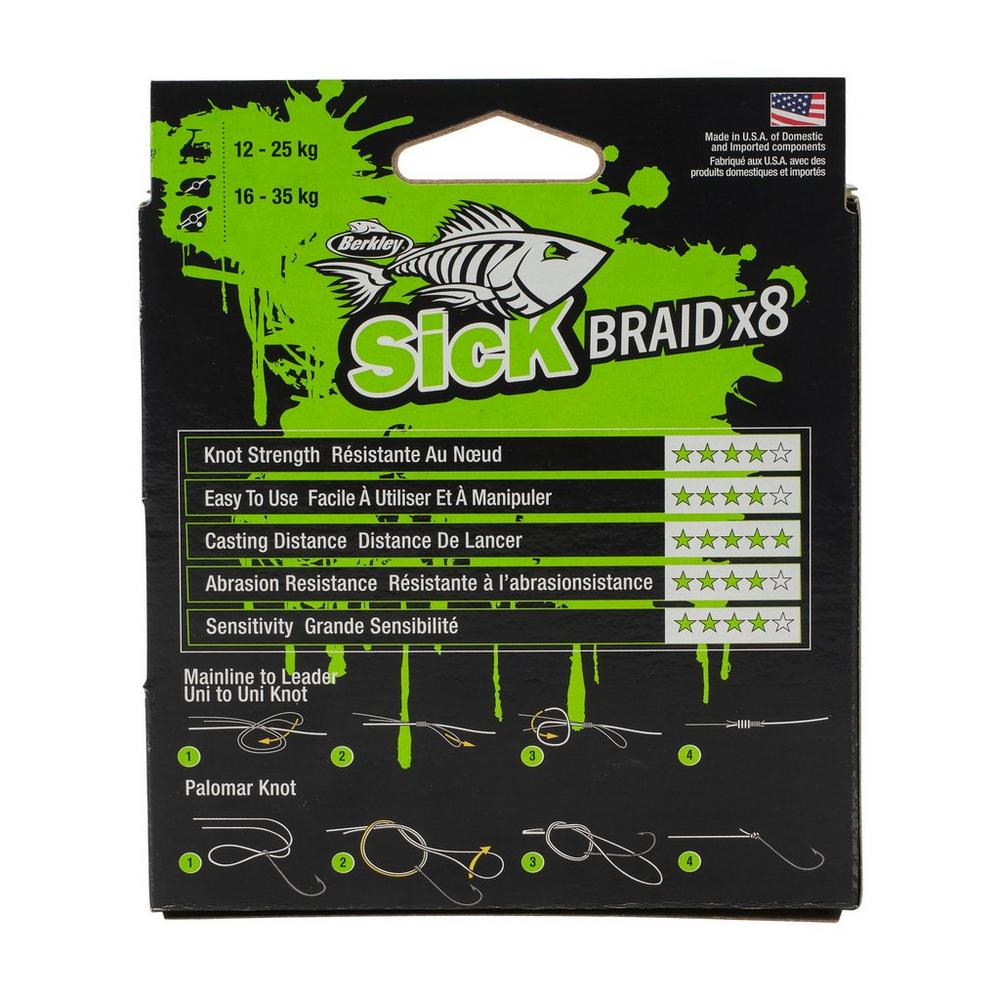 Plecionka Berkley Sick Braid White (150m)