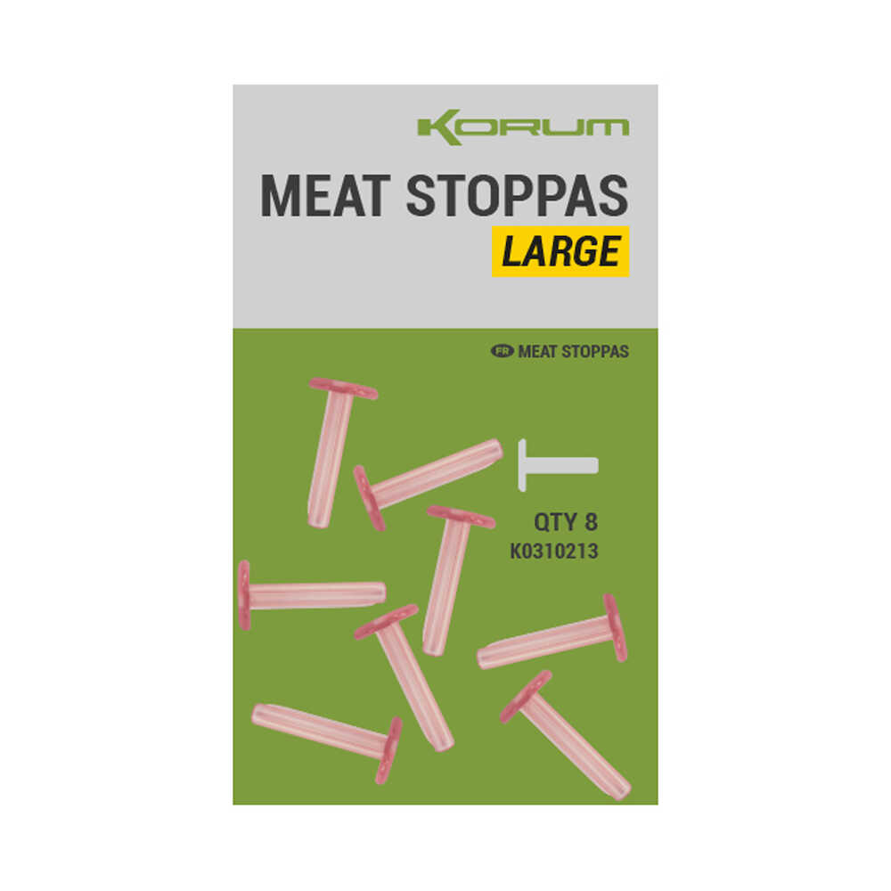 Korum Meat Stoppas - Large (8 sztuk)