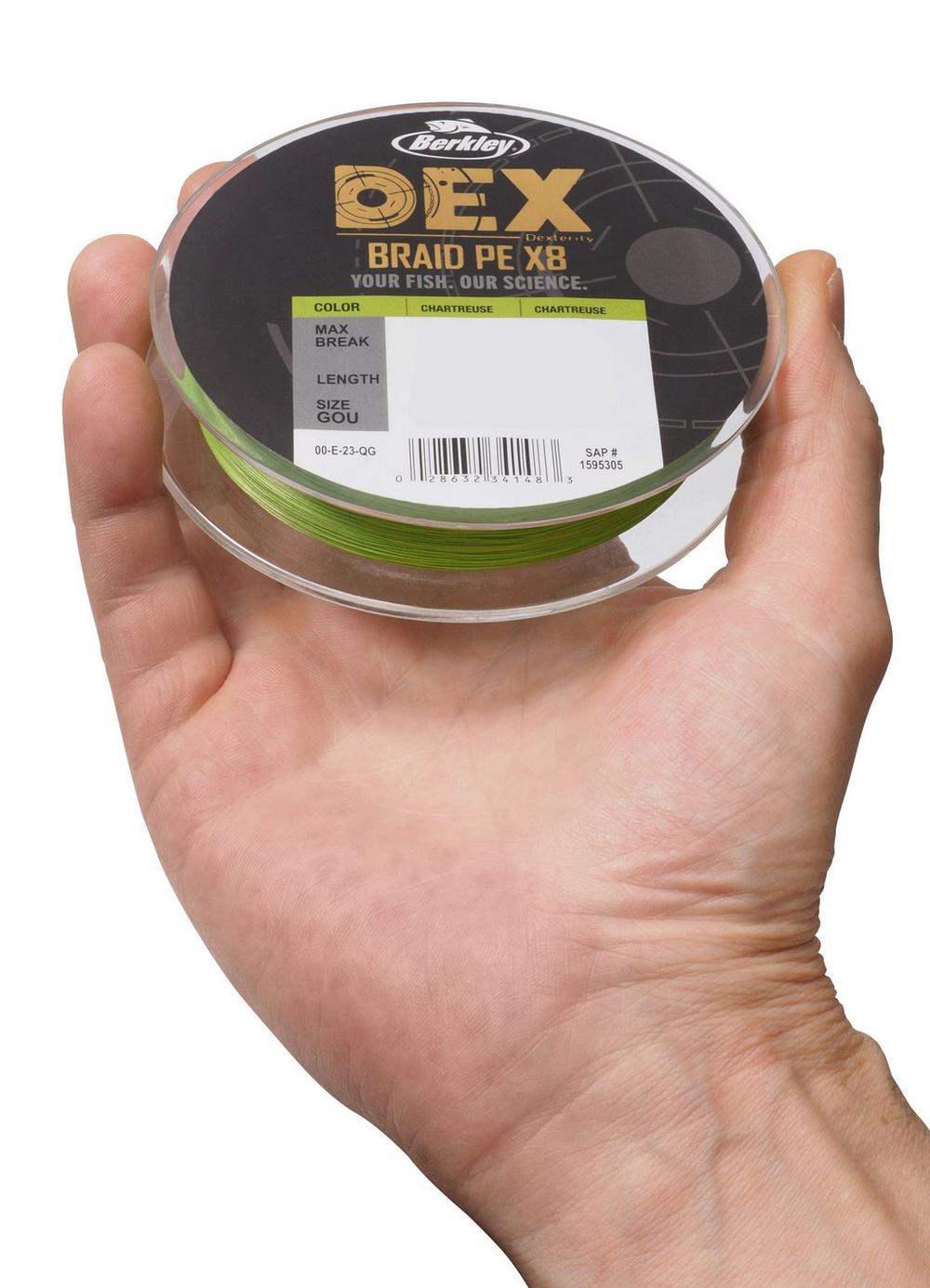 Plecionka Berkley Dex X8 Pe Chartreuse (150m)