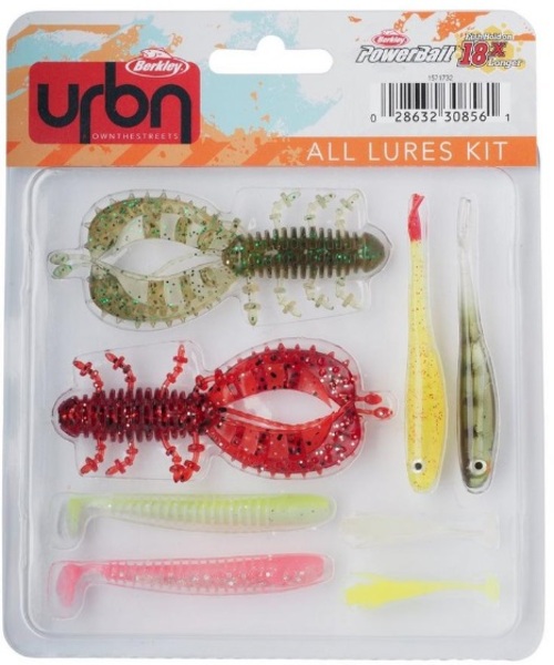 Berkley URBN Kit All Lures Softbait (8pcs)