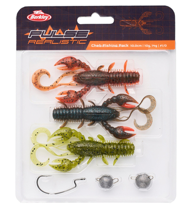 Berkley Cheb Fishing Softbait Pack 10/14g Bezołowiowe