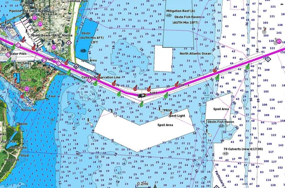 Mapy Wodne Navionics Vision+ Benelux i Niemcy Zachodnie