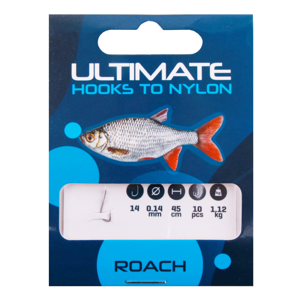 Ultimate Match & Feeder Set (z 2 różnymi wędkami) - Ultimate Hooks to Nylon Roach
