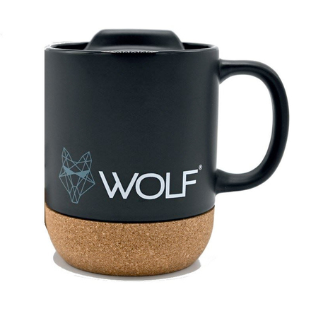 Kubek Wolf Mug Black