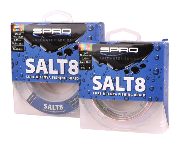 Plecionka Spro Salt8 Multicolor 150m