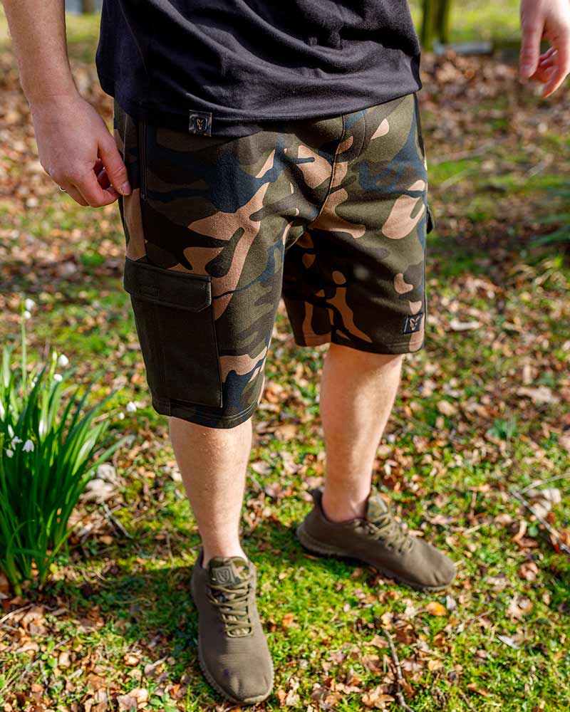 Spodenki Wędkarskie Fox LW Camo Jogger Short