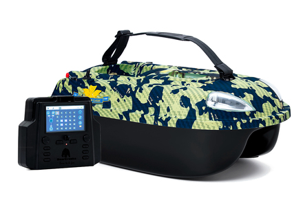 Łódka Zanętowa BearCreeks iPilot15 Camo + GPS Autopilot