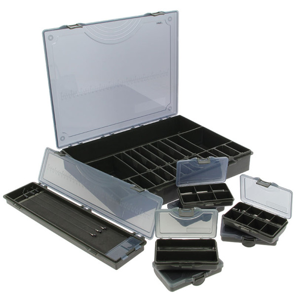 NGT Tacklebox System z mniejszymi pudełkami - Model: NGT Tacklebox System 7 + 1