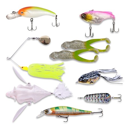 Zestaw Przynęt Spring Lure Pack Set (9pcs)