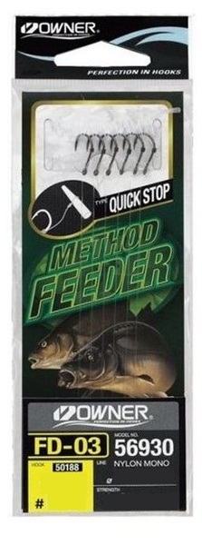 Przypony Feeder Owner 56930-FD03 QuickSt (10cm) (6 sztuk)