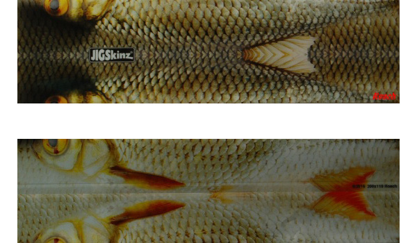 Naklejki na przynęty JigSkinz - Roach