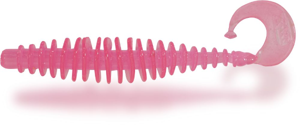 Magic Trout T-worm Twister 5,5cm - Neon Pink