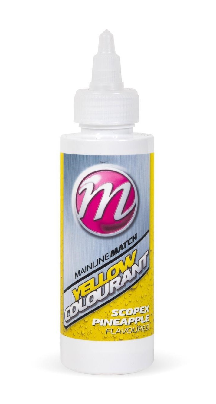 Atraktor Mainline Flavoured Colourants 100ml - Scopex Pineapple - Yellow