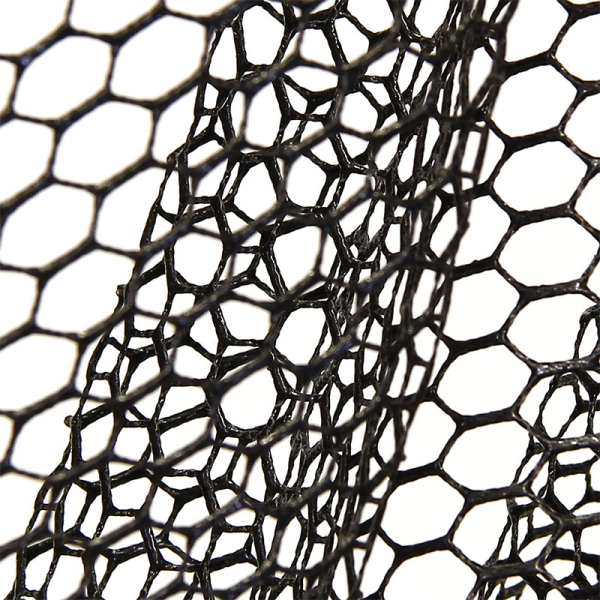 NGT 42" Black Specimen Rubber Net with Metal 'V' Block and stink Bag