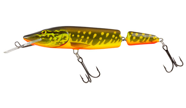 Wobler Salmo Jointed Pike Deep Runner 11cm (14g) - Hot Pike
