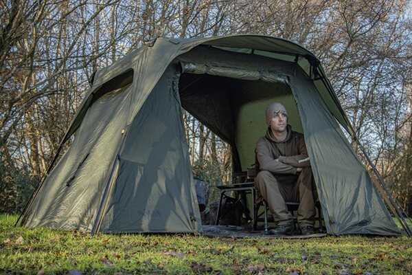 Namiot Karpiowy Solar SP Quick-Up Shelter Green Mk II + Podłoga