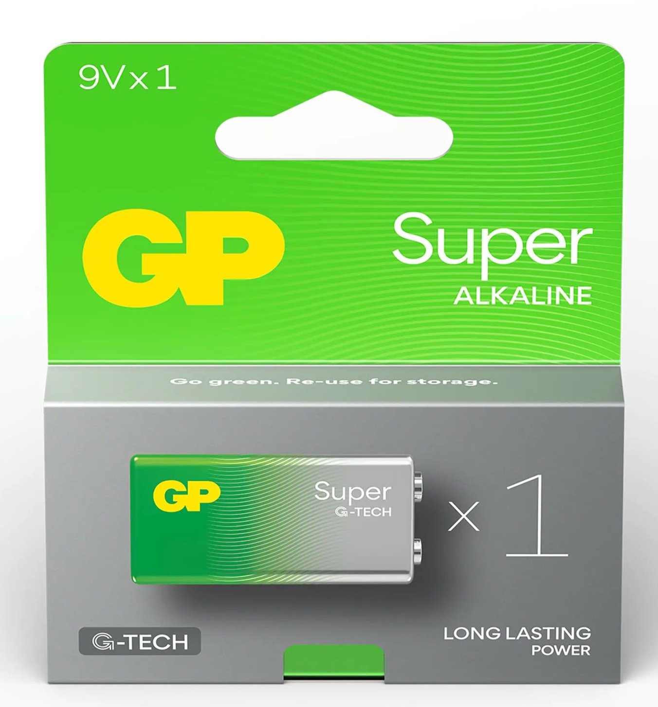 Baterie Alkaliczne GP - GP Super Alkaline 9V, 1 pc