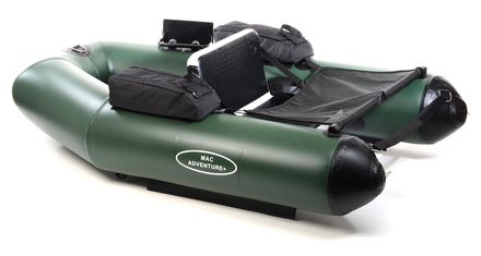 Mac Fishing Hi & Dry Mac Adventure Bellyboat, incl. Motor Mount!