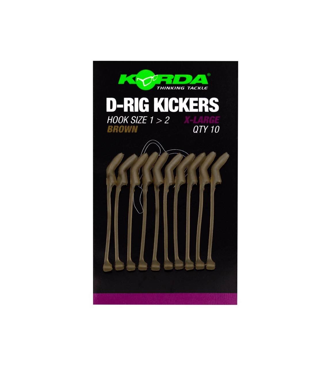 Pozycjonery Korda Kickers D Rig Brown (10 Sztuk)