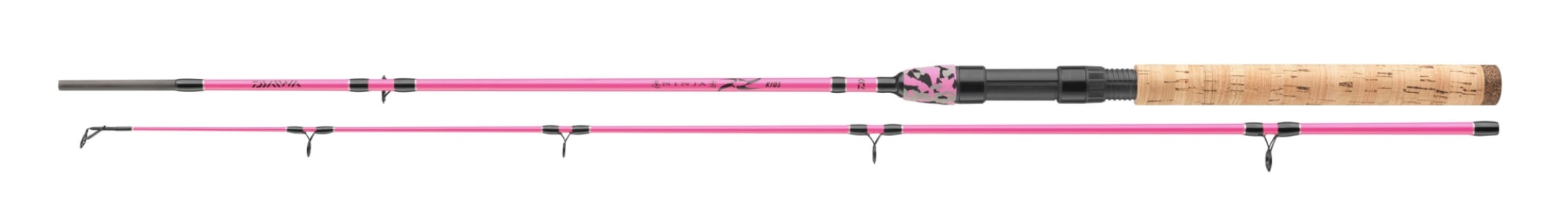 Wędka Dziecięca Daiwa Ninja X Spin 2024 - Pink