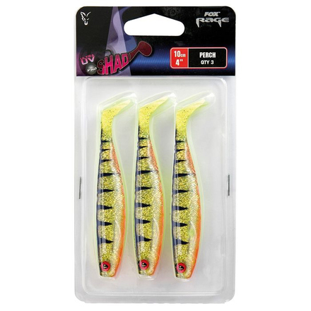 Fox Rage Pro Shad Pack, 10cm (3 sztuki)