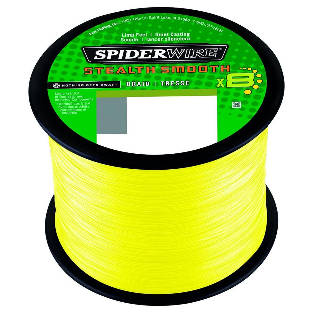 Plecionka Spiderwire Stealth Smooth 8 Hi-Vis Yellow (2000m)