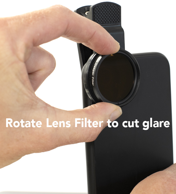 Fortis Polarised Phone Filter Clip