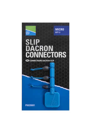Preston Slip Dacron Connector (3 pcs)