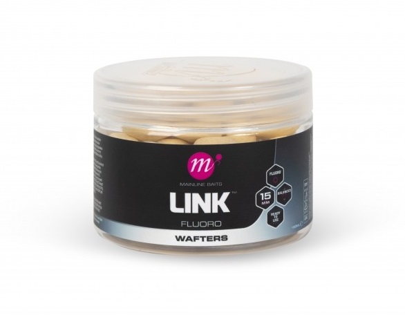 Mainline Link Fluoro Wafters (15mm)