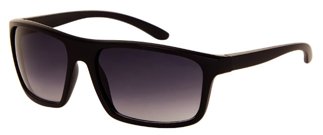 Okulary Przeciwsłoneczne Sport Polarized - Matt Black Frame, Gradient Grey Lens