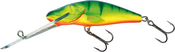 Wobler Salmo Bullhead Super Deep Runner 8cm (14g) - Hot Perch